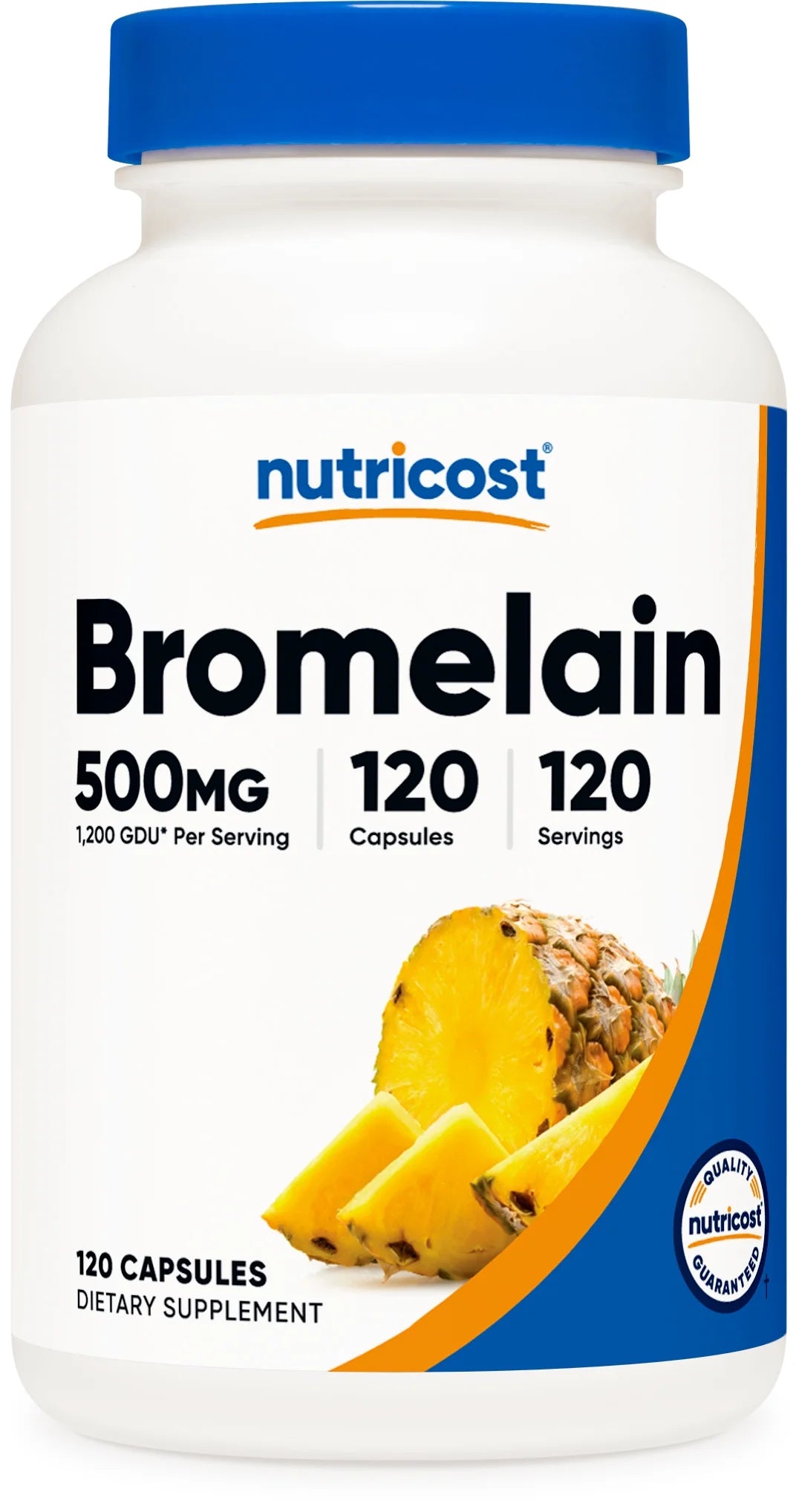 Bromelain Supplement 500Mg, 120 Vegetarian Capsules