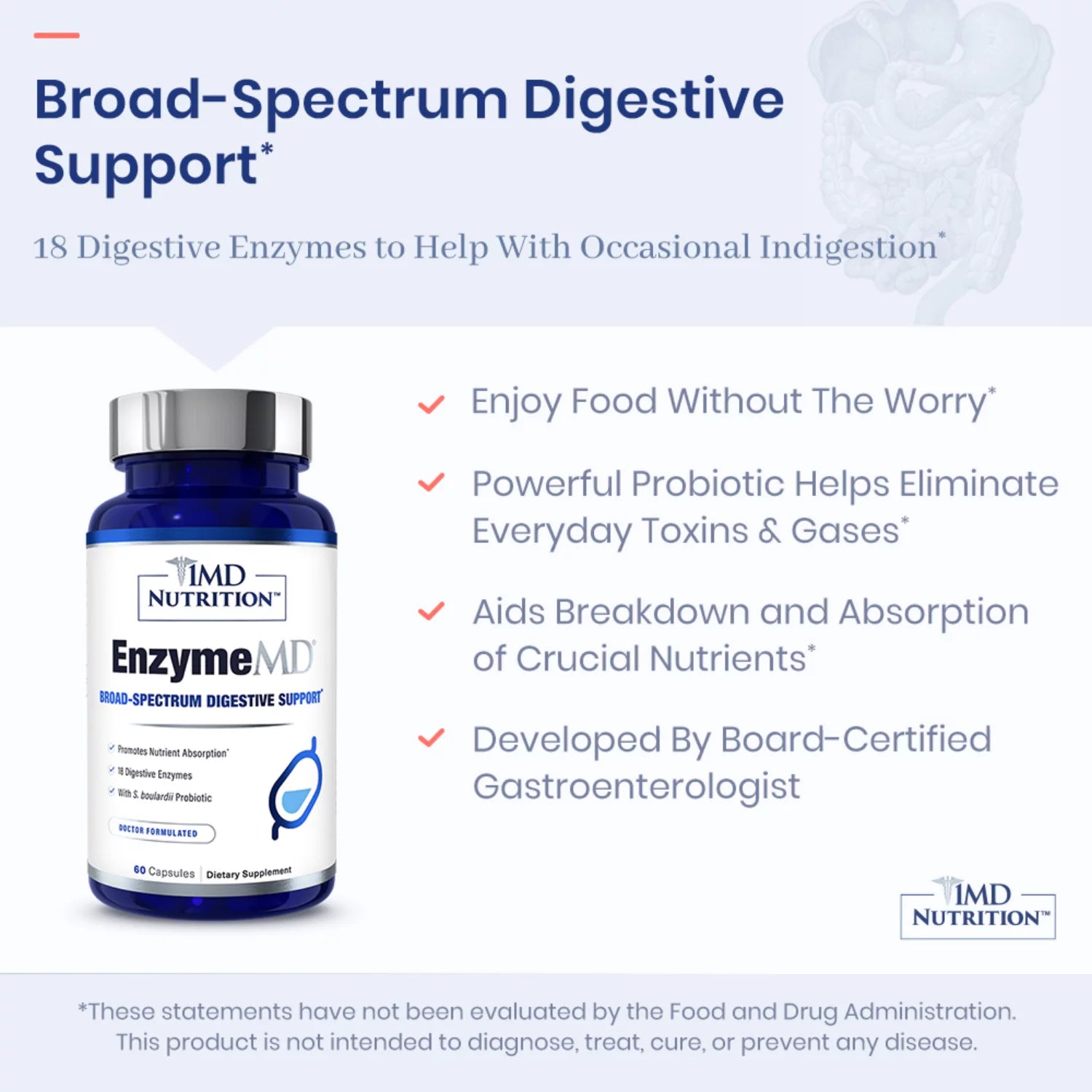 Enzymemd - Digestive Enzymes Supplement