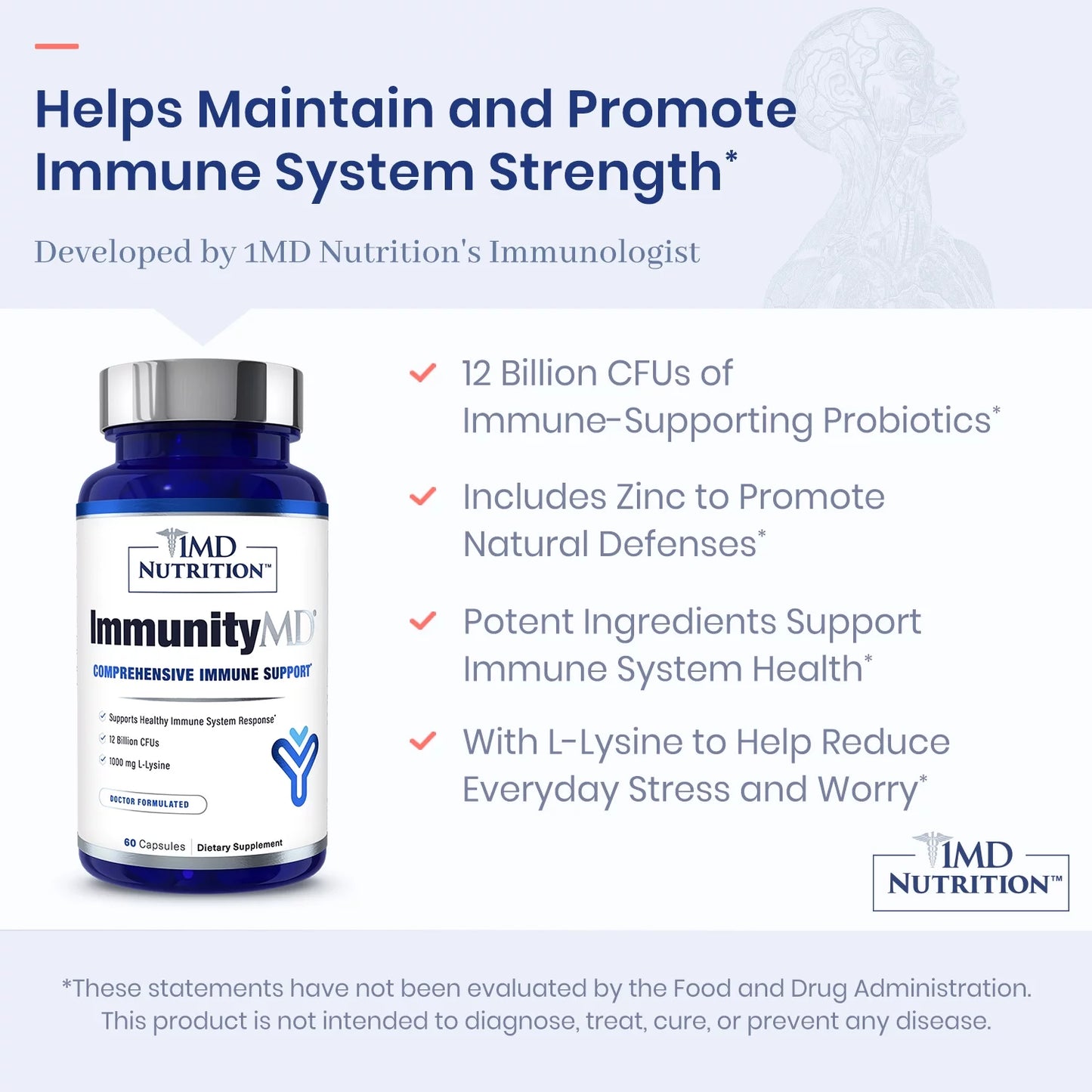 Immunitymd - Immune Health Probiotic Supplement