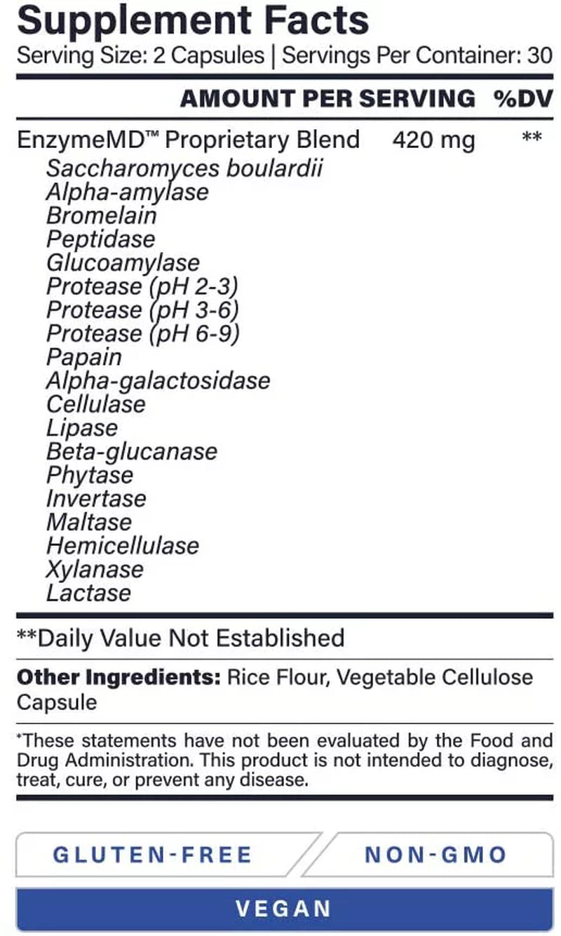 Enzymemd - Digestive Enzymes Supplement