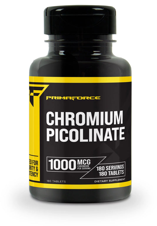 Chromium Picolinate 1000Mcg, 180 Tablets, Supplement