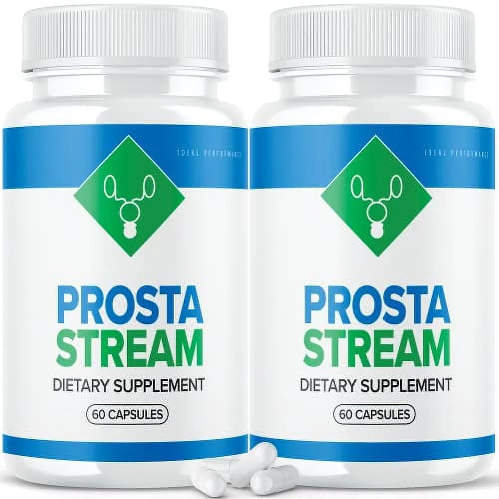 Prosta Stream Prostate Supplement Prostastream Pills (2 Pack - 120 Capsules)