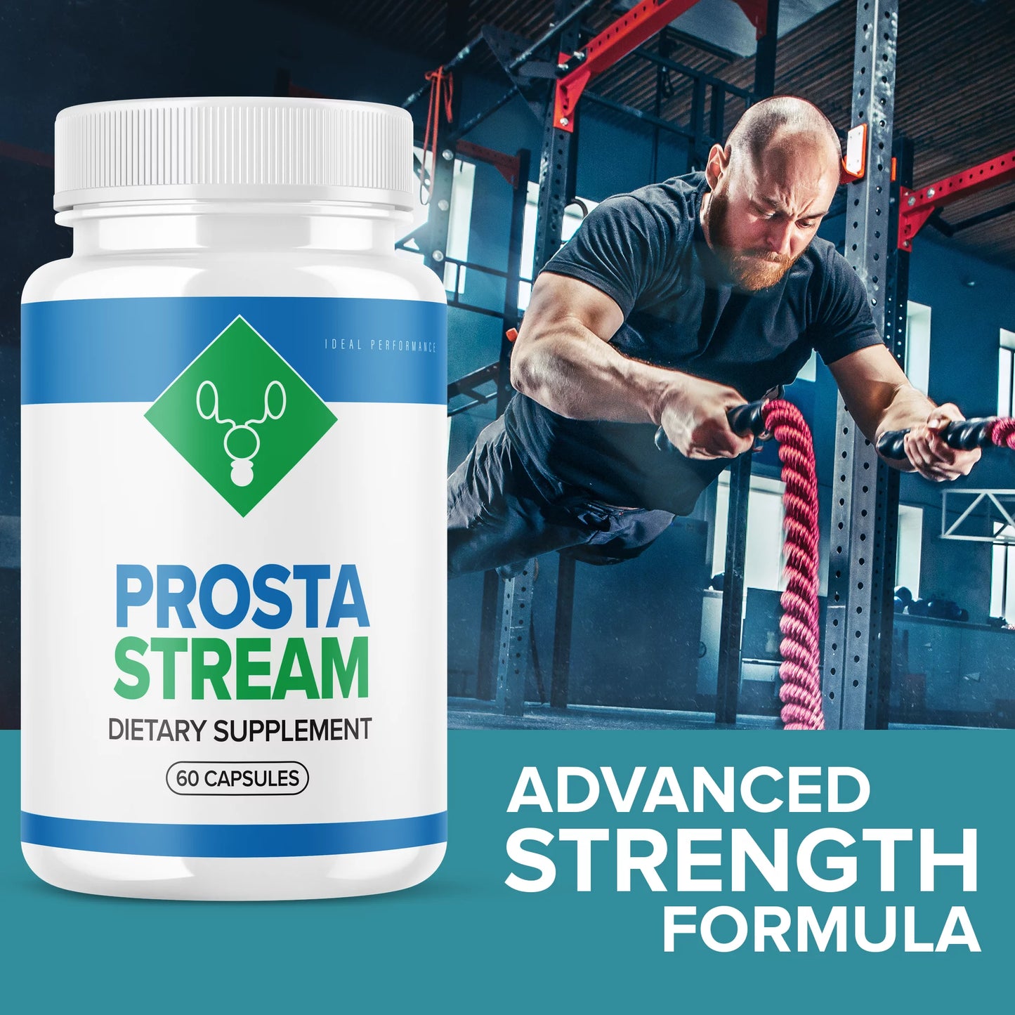 Prosta Stream Prostate Supplement Prostastream Pills (2 Pack - 120 Capsules)