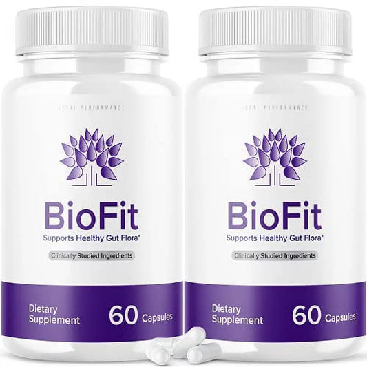 Biofit Probiotic Pills Bio Fit Dietary Supplement, 2 Pack - 120 Ct