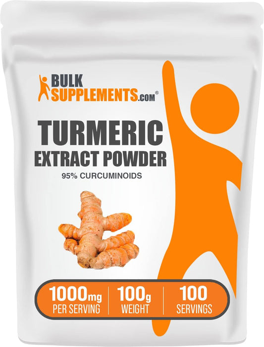 .Com Turmeric Extract Powder - from Turmeric Root, Curcumin Supplements 1000Mg, Turmeric Curcumin Powder - Gluten Free, 1000Mg per Serving, 100G (3.5 Oz) (Pack of 1)